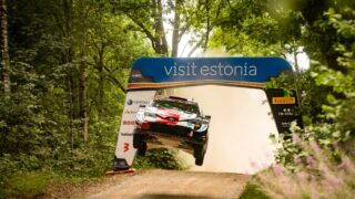 Kalle Rovanperä ja Jonne Haltunen juhivad WRC Rally Estoniat
