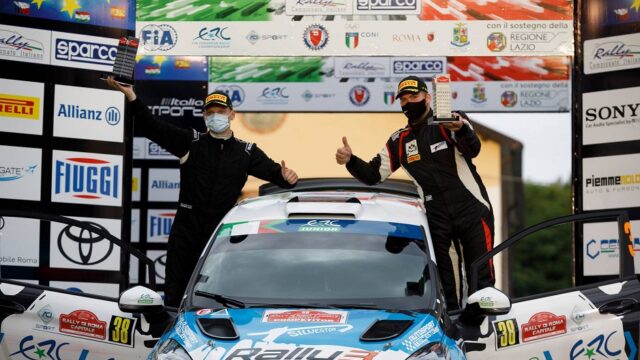 Ken Torn kogus Itaalias Fiesta Rally3 autoga väärt asfaldikilomeetreid ja suurendas ERC Junior üldarvestuse edu
